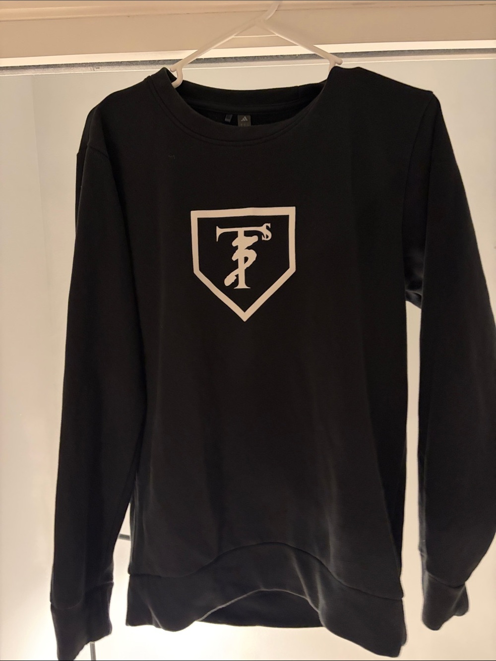 Adidas Black Crewneck Sweatshirt